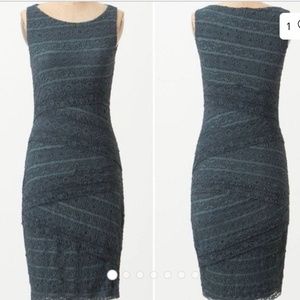 Anthropologie Bailey44 Scrolled Column Lace Dress